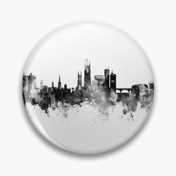 Item preview, Derby England Skyline designed and sold by ArtPrints.