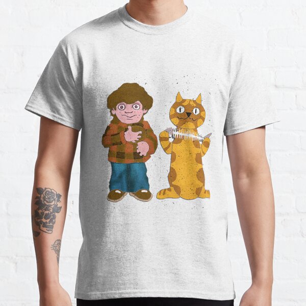 Charlie Says 1970s British Nostalgia - Charley Says And Cat t shirt - Charley Says t-shirt Classic T-Shirt
