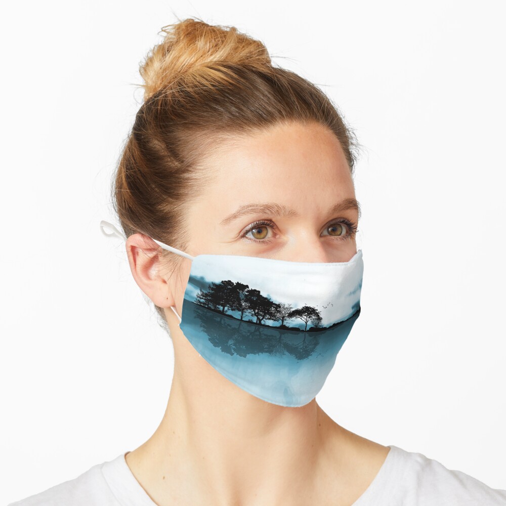 Nature Guitar Blues Mask