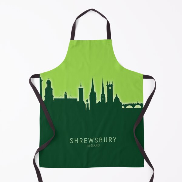 Item preview, Shrewsbury England Skyline designed and sold by ArtPrints.