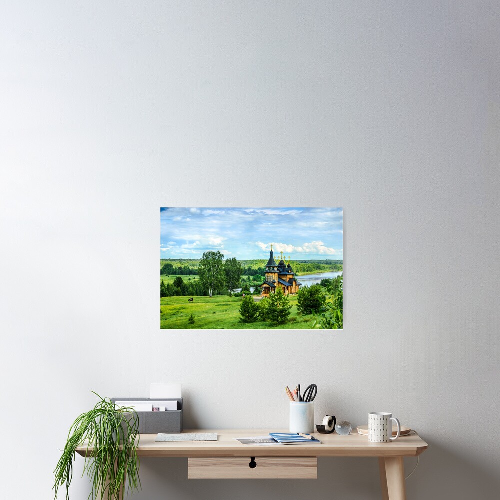 Russian landscape Poster