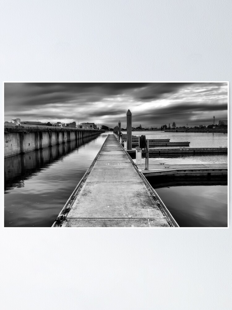 The Old Port Adelaide Docks Port Adelaide South Australia Poster By Nickegglington Redbubble