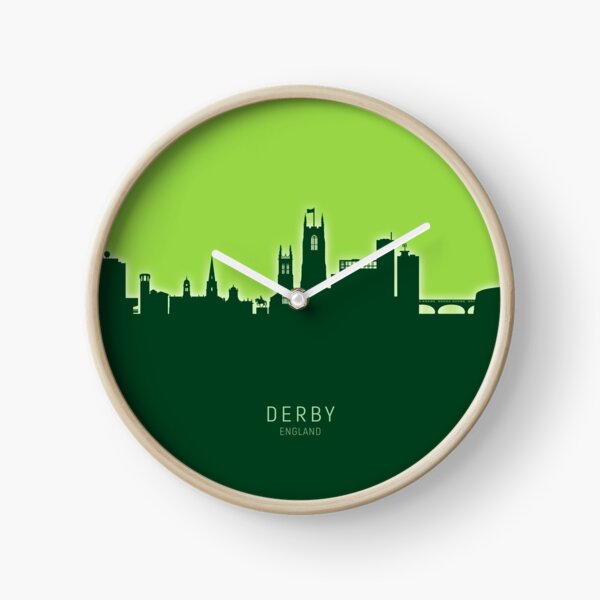 Item preview, Derby England Skyline designed and sold by ArtPrints.