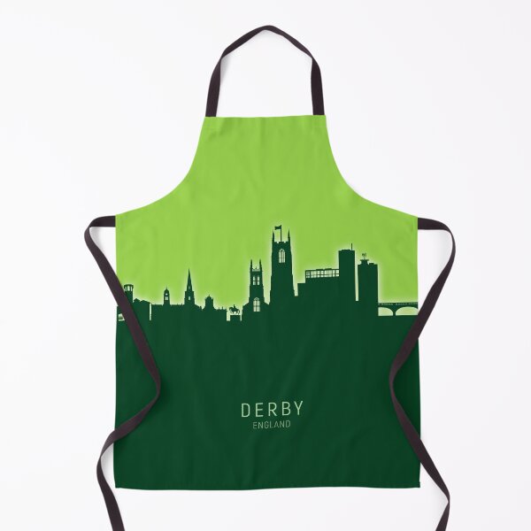 Artikelvorschau, Derby England Skyline entworfen und verkauft von ArtPrints.