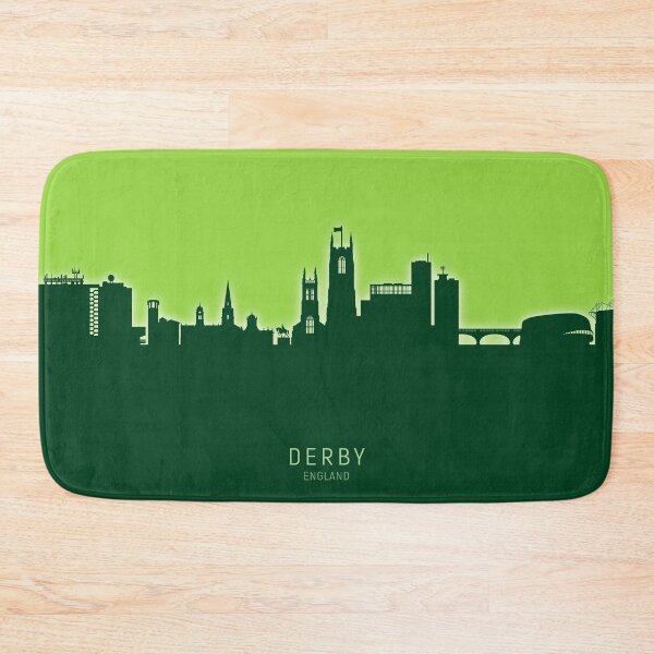 Item preview, Derby England Skyline designed and sold by ArtPrints.