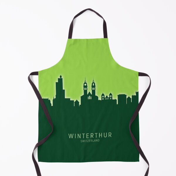 Item preview, Winterthur Switzerland Skyline designed and sold by ArtPrints.