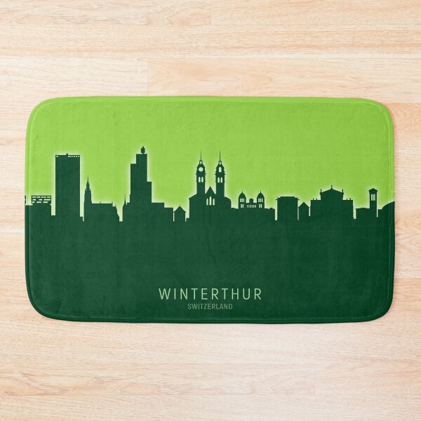 Item preview, Winterthur Switzerland Skyline designed and sold by ArtPrints.