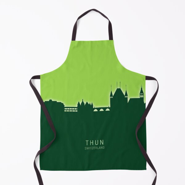 Item preview, Thun Switzerland Skyline designed and sold by ArtPrints.