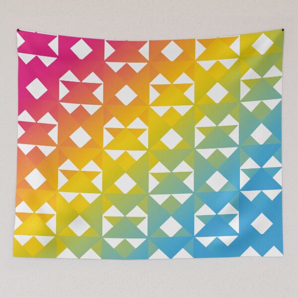 Item preview, Rainbow Triangle Pattern v3 designed and sold by Tallulah-Malibu.