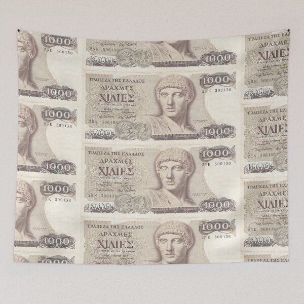 Item preview, 1000 Greek Drachmas banknote (Apollo) designed and sold by portokalis.