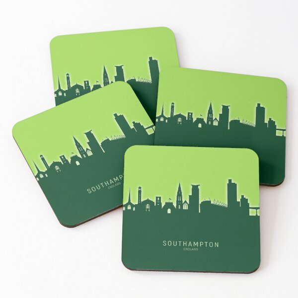 Item preview, Southampton England Skyline designed and sold by ArtPrints.