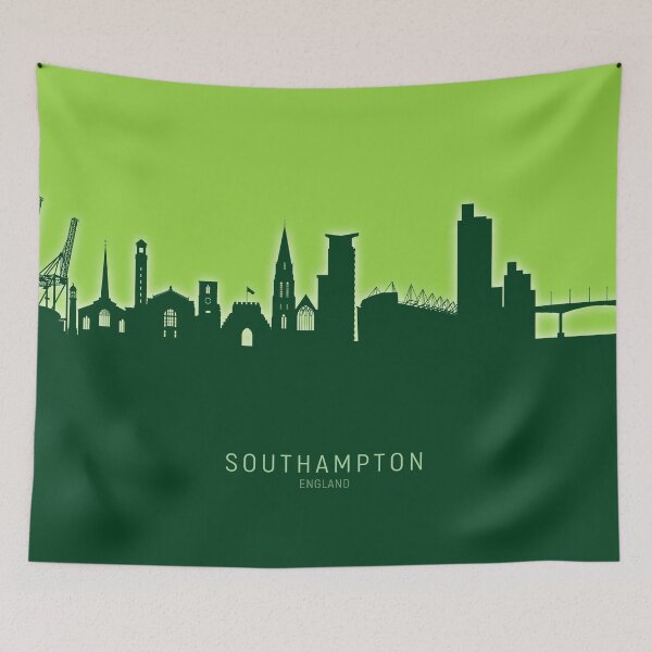 Item preview, Southampton England Skyline designed and sold by ArtPrints.