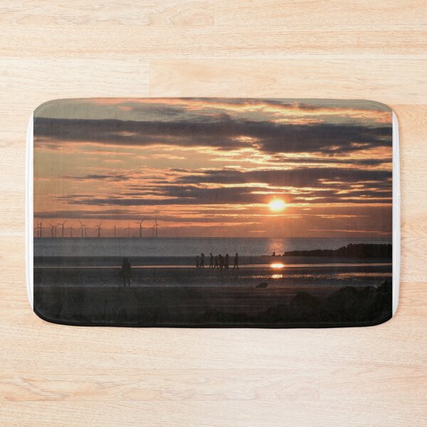 Item preview, Evening Sunset Over New Brighton Shoreline,Wirral,Merseyside. 11/07/2020  England. designed and sold by ALEXANDER  STEPHEN PEMBERTON.