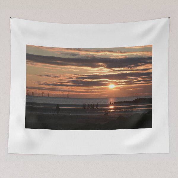 Item preview, Evening Sunset Over New Brighton Shoreline,Wirral,Merseyside. 11/07/2020  England. designed and sold by ALEXANDER  STEPHEN PEMBERTON.