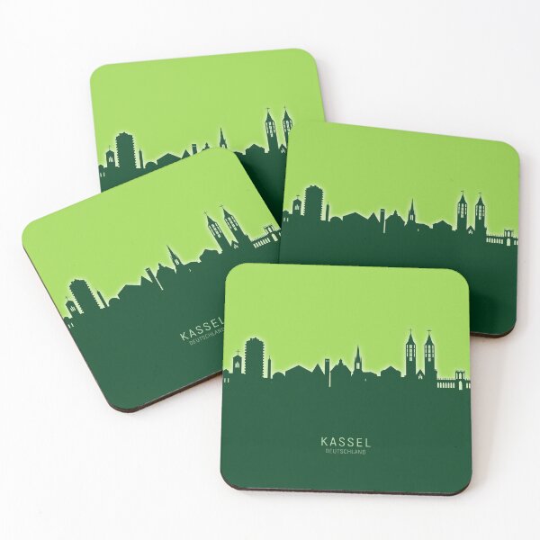 Item preview, Kassel Germany Skyline designed and sold by ArtPrints.