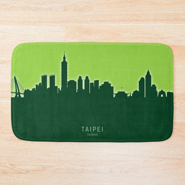 Item preview, Taipei Taiwan Skyline designed and sold by ArtPrints.
