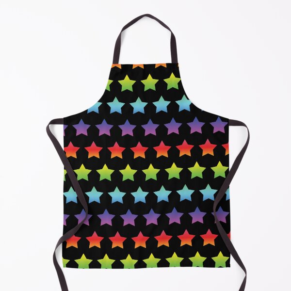 Item preview, Rainbow stars on black designed and sold by EvieWoj.