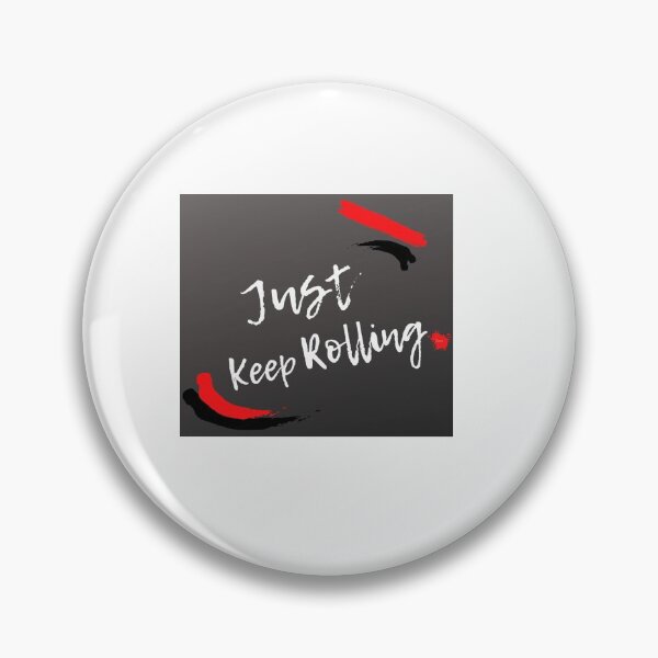 Item preview, BJJ Quote(white) - just keep rolling designed and sold by AJ-DesignCo.