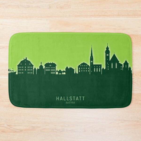 Item preview, Hallstatt Austria Skyline designed and sold by ArtPrints.