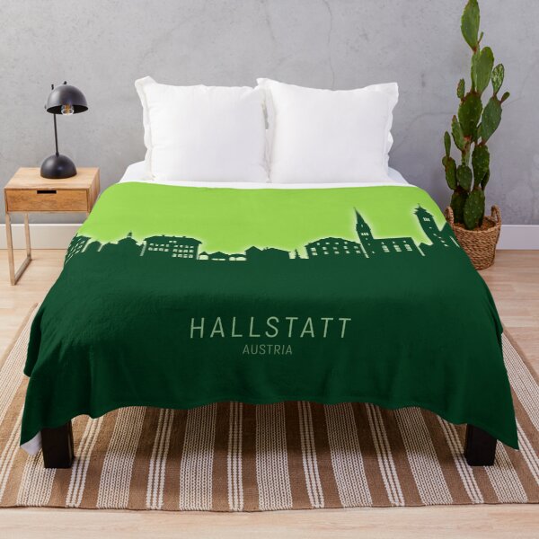 Item preview, Hallstatt Austria Skyline designed and sold by ArtPrints.