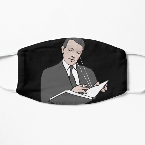Deleuze Reading - Philosophie de Gilles Deleuze (Rhizom etc.) Masque taille M/L