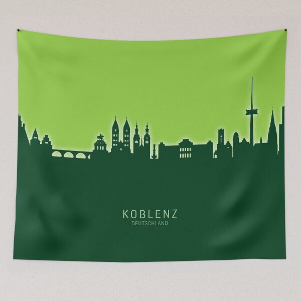 Item preview, Koblenz Germany Skyline designed and sold by ArtPrints.