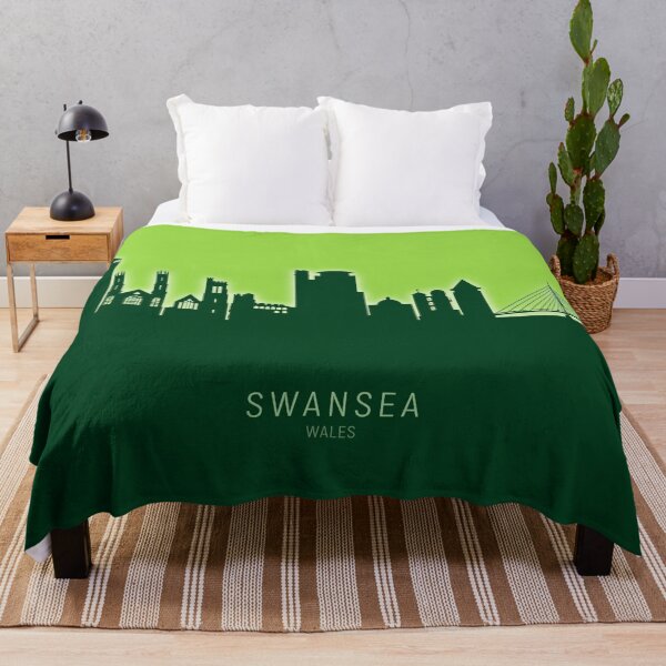Item preview, Swansea Wales Skyline designed and sold by ArtPrints.