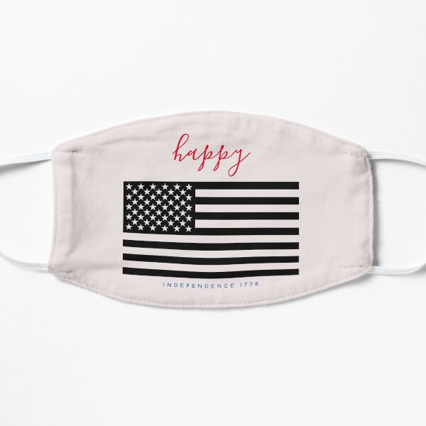 American Flag Crop Top, Fourth of July Shirt, American Flag Stars, Star Boobs July 4th Party Shirt Flat Mask
