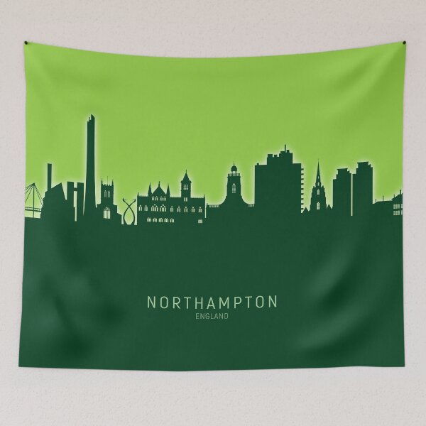 Item preview, Northampton England Skyline designed and sold by ArtPrints.