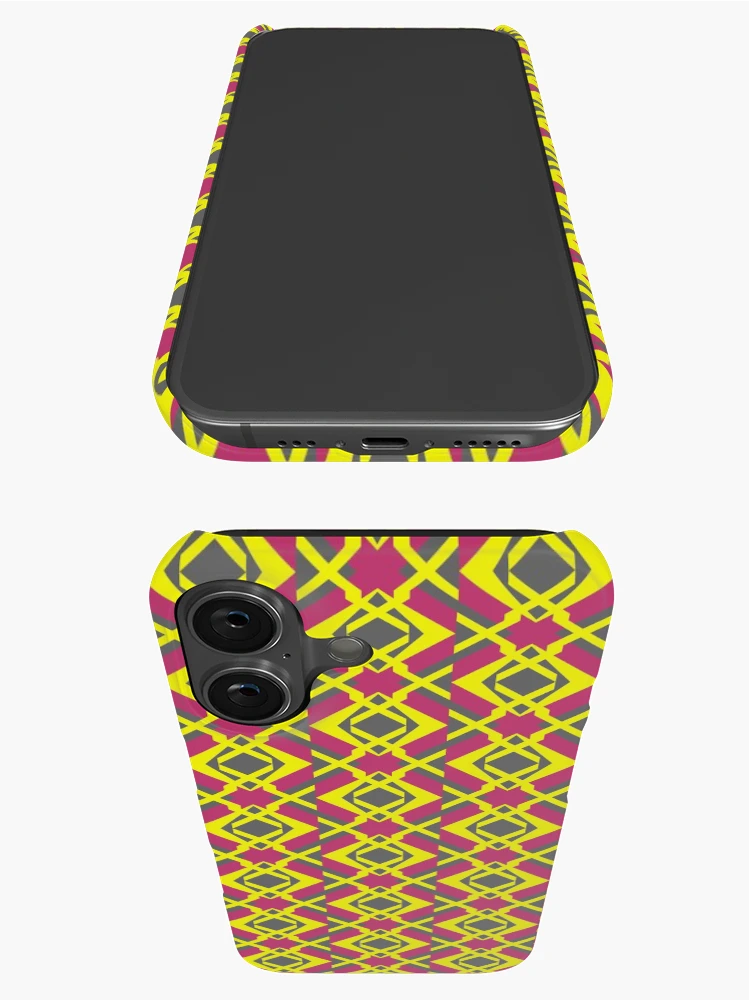 Thumbnail 3 of 4, iPhone Case, Geometric Pattern Design 18 designed and sold by Patternsdesign.