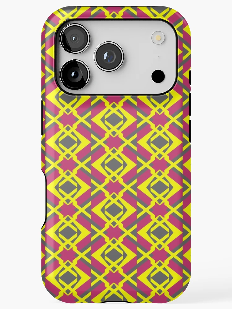 Thumbnail 1 of 4, iPhone Case, Geometric Pattern Design 18 designed and sold by Patternsdesign.