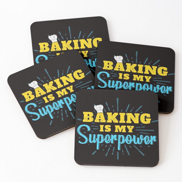 Artikelvorschau, Backen ist meine Supermacht und meine Schürze ist mein Umhang-T-Shirt entworfen und verkauft von Majesticoo.