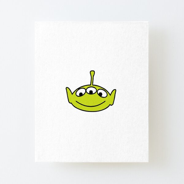 Toy Story Alien Mounted Print By Hilax Redbubble