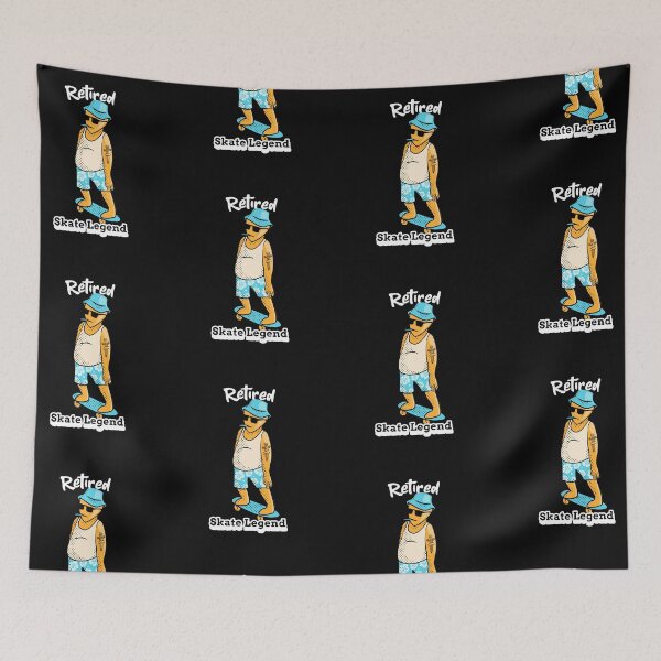 Item preview, Retired Skate Legend. Too Cool. Funny designed and sold by shirtdan.