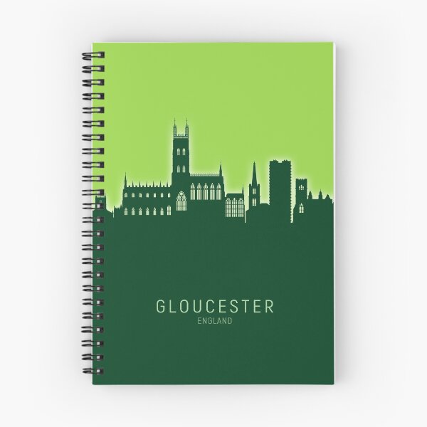 Artikelvorschau, Gloucester England Skyline entworfen und verkauft von ArtPrints.
