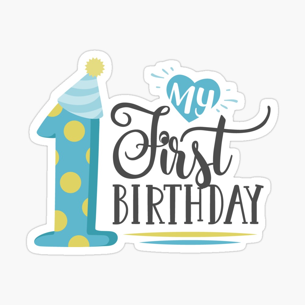 Amazon.com: Big Dot of Happiness 1st Birthday Girl - Fun to be One - First  Birthday Party Circle Sticker Labels - 24 Count : Home & Kitchen