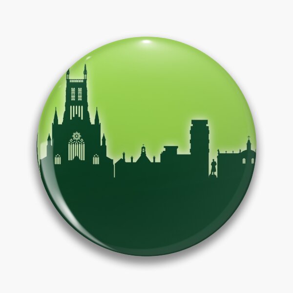 Item preview, Worcester England Skyline designed and sold by ArtPrints.