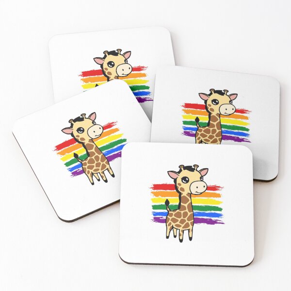 Item preview, Rainbow Cute Giraffe  designed and sold by jakezbontar.