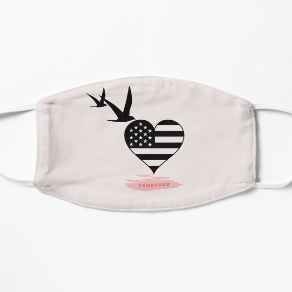 funny best Happy day american Flat Mask