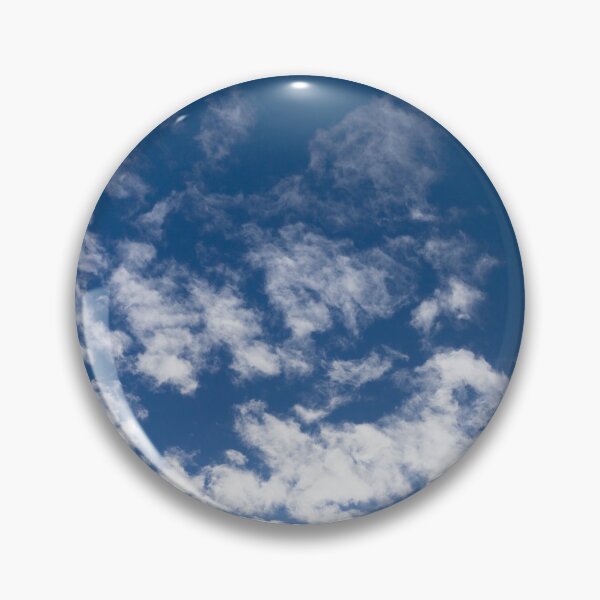 Item preview, Clear bright blue sky with sunny clouds designed and sold by S-Yaneva.