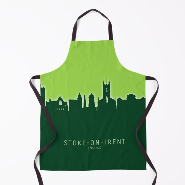 Item preview, Stoke-on-Trent England Skyline designed and sold by ArtPrints.