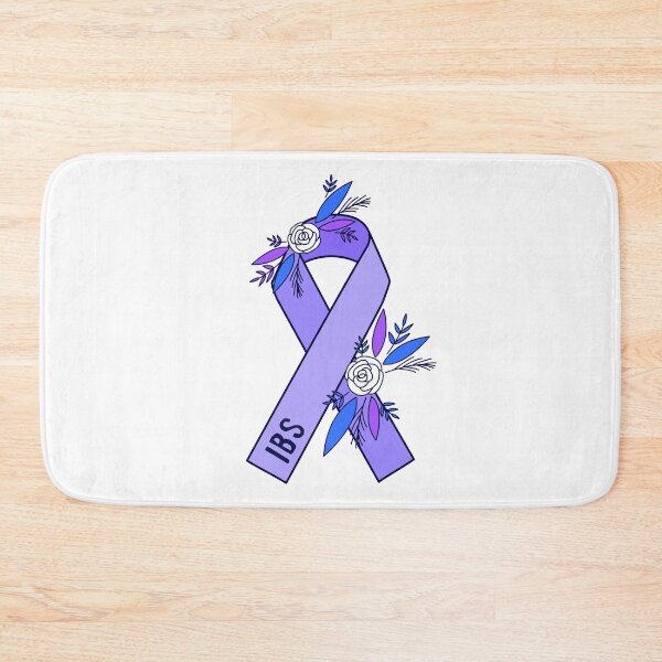 Item preview, IBS Awareness Periwinkle Ribbon designed and sold by lozo828.