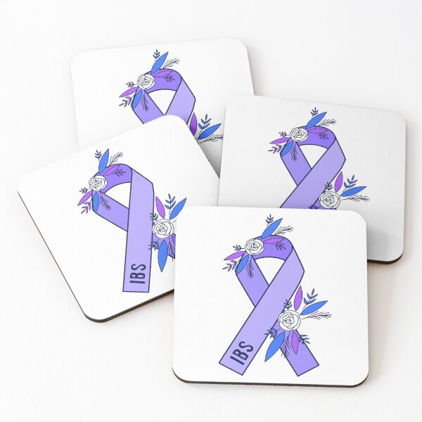 Item preview, IBS Awareness Periwinkle Ribbon designed and sold by lozo828.