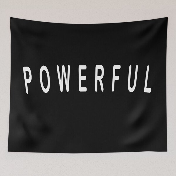 Item preview, powerful awsome motivational t-shirt designed and sold by FHdesigns.