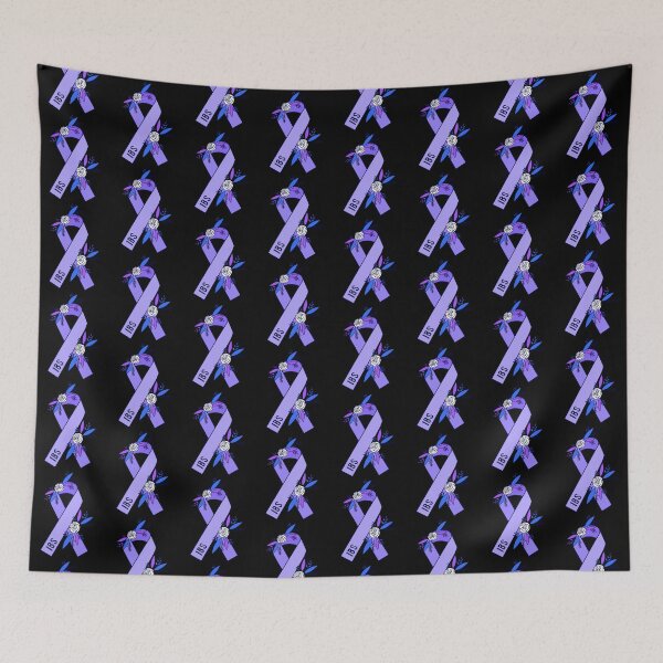 Item preview, IBS Awareness Periwinkle Ribbon designed and sold by lozo828.