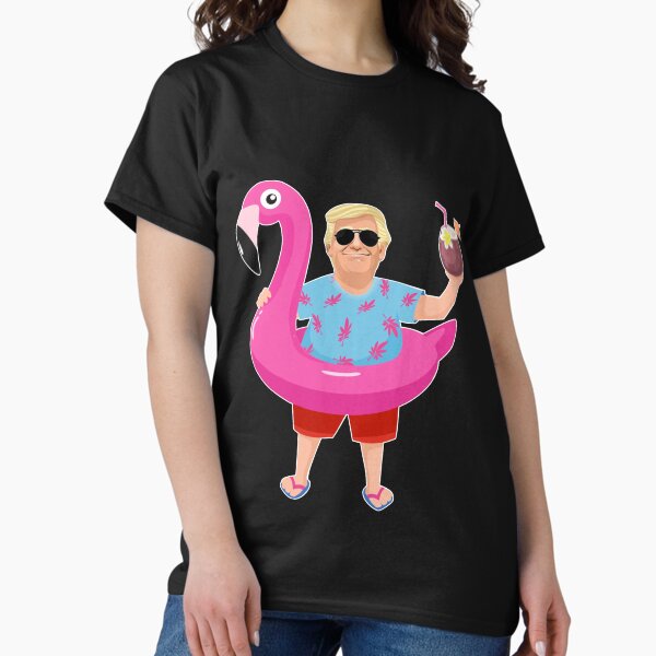 Vista previa del artículo con la obra «Trump Vacation Hawaii Gafas de sol Flamingo», diseñado y vendido por EewanLarh.