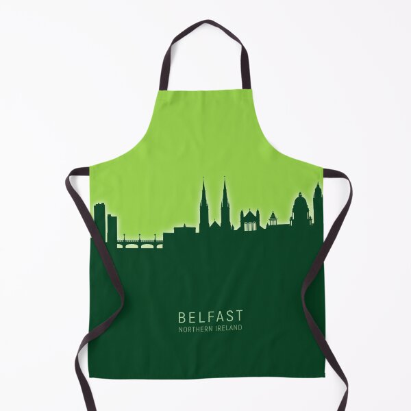 Item preview, Belfast Northern Ireland Skyline designed and sold by ArtPrints.
