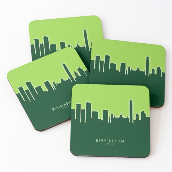 Item preview, Birmingham England Skyline designed and sold by ArtPrints.