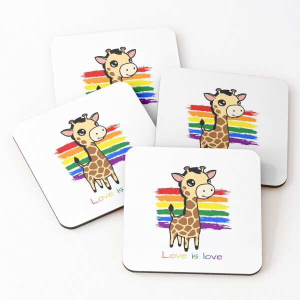Item preview, Copy of Rainbow Cute Giraffe  designed and sold by jakezbontar.