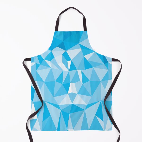 Item preview, Blue Geometric Pattern Low Poly Pattern designed and sold by TigerTom Design.